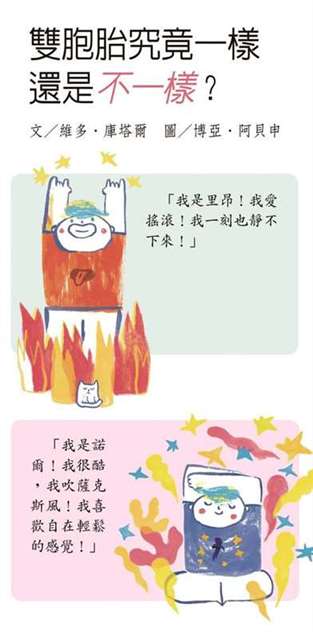 双胞胎究竟一样,还是不一样?